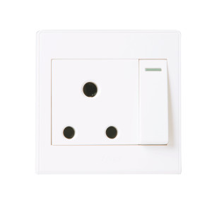 HEE Smart 3 Pin 15A Round Switched Socket Outlet