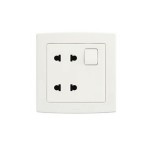 ABB Concept BS 10A Switched Socket