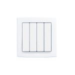 ABB Concept BS 4 Gang 1 Way