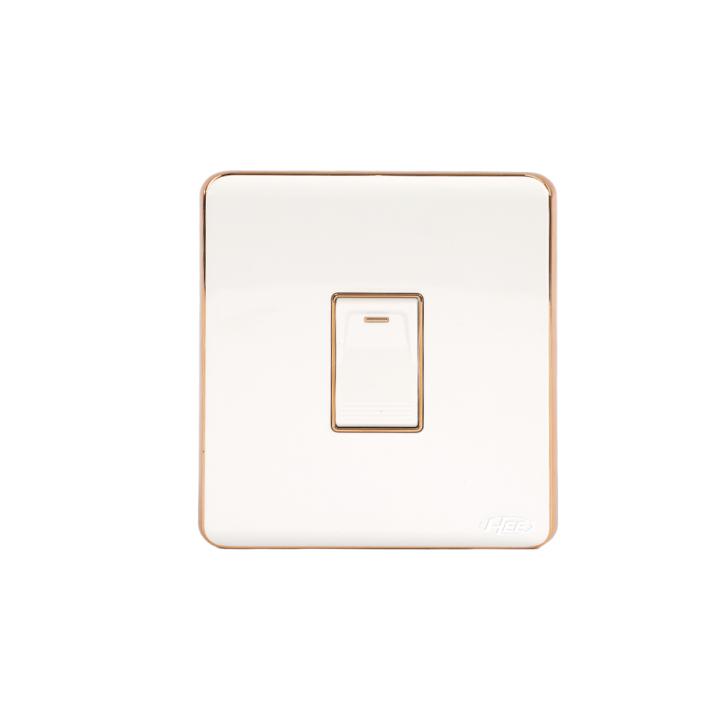 HEE Magnolia White 1 Gang 1 Way Switch