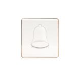 HEE Magnolia White Bell Press Switch