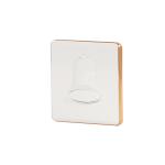 HEE Magnolia White Bell Press Switch