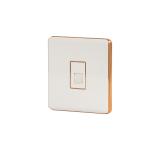 HEE Magnolia White Telephone Socket
