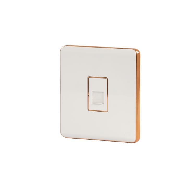 HEE Magnolia White Telephone Socket