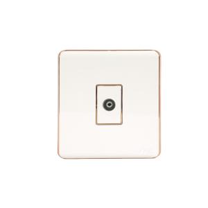 HEE Magnolia White TV Socket