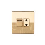 HEE Marigold 2 Pin Socket With Switch