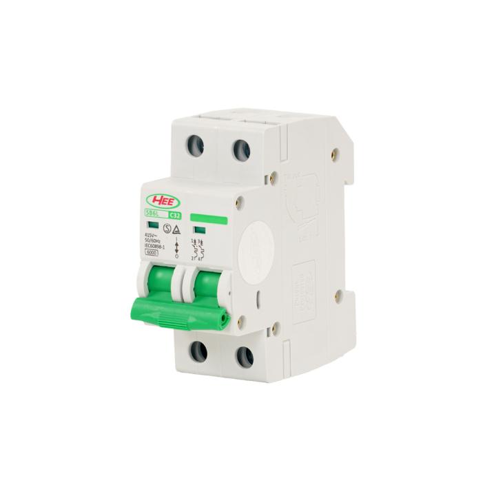 HEE MCB 6KA Double Pole