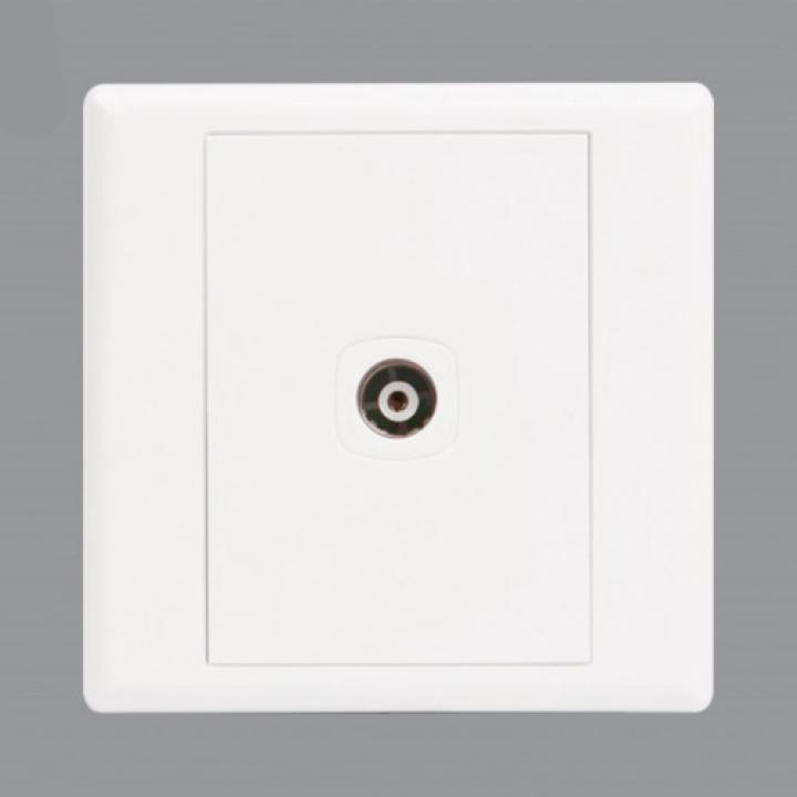 Orange TV Socket Outlet