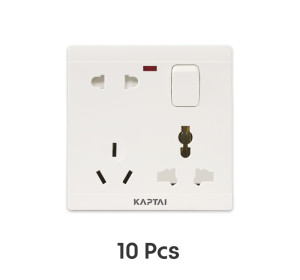 KAPTAI 8-Pin Multi Socket - AU (10 Pcs)
