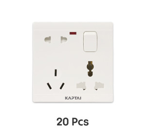 KAPTAI 8-Pin Multi Socket - AU (20 Pcs)