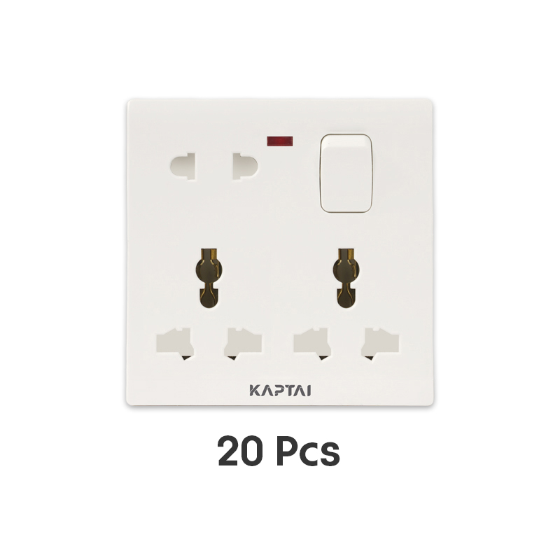KAPTAI 8-Pin Multi Socket (20 Pcs)