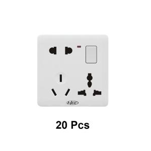 HEE 8-Pin MF Switched Socket (20 Pcs)