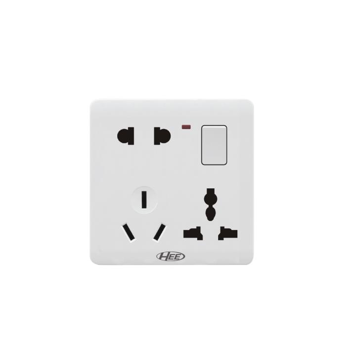 HEE 8-Pin MF Switched Socket