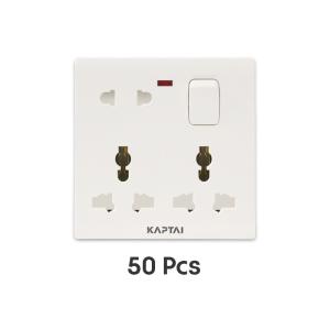 KAPTAI 8 Pin Multi Socket - 2U (50 Pcs)