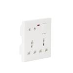 KAPTAI 8 Pin Multi Socket - 2U (10 Pcs)