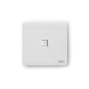 HEE Rose White Computer Socket
