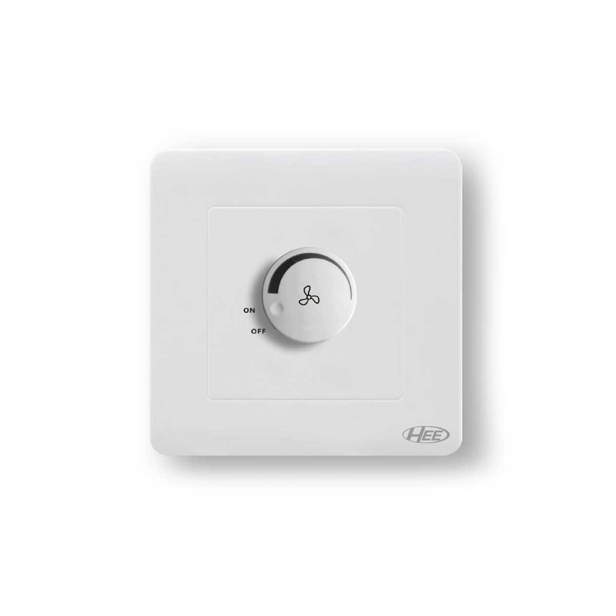 HEE Rose White Fan Dimmer Without Switch