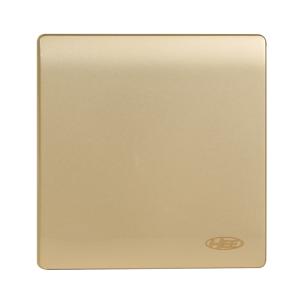 HEE Elegant Gold  Blank Plate Switch