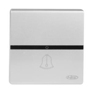 HEE Elegant White Bell Press Switch
